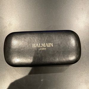 Balmain glasses case